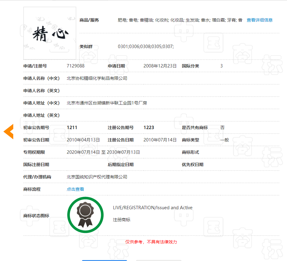 双乾商标注册加油站